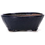 Pot à bonsaï rond bleu par Bonsai - 115 x 115 x 45 mm