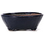 Round blue bonsai pot by Bonsai - 115 x 115 x 45 mm