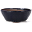 Pot à bonsaï rond bleu par Bonsai - 115 x 115 x 45 mm