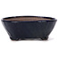 Round blue bonsai pot by Bonsai - 115 x 115 x 45 mm