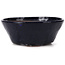 Runde blaue Bonsaischale von Bonsai - 105 x 105 x 45 mm
