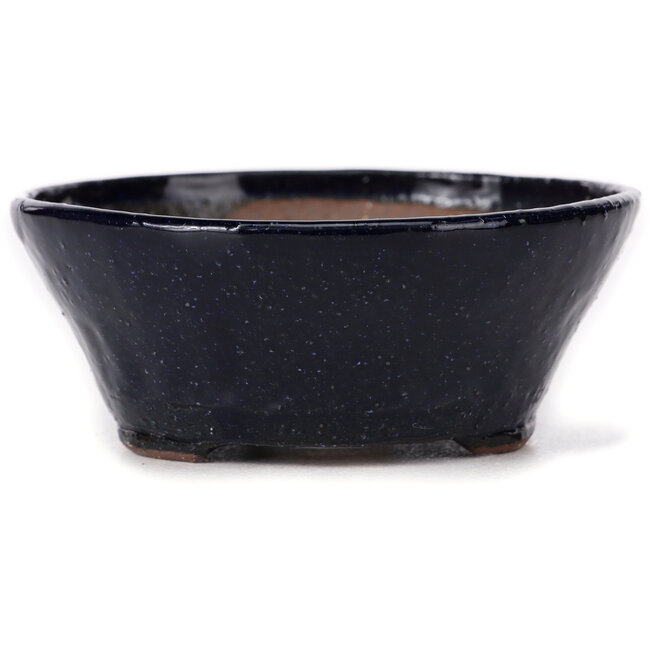 Vaso bonsai rotondo blu di Bonsai - 105 x 105 x 45 mm