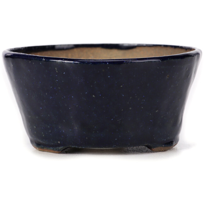 Runde blaue Bonsaischale von Bonsai - 100 x 100 x 50 mm