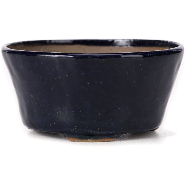 Vaso bonsai rotondo blu di Bonsai - 100 x 100 x 50 mm