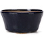 Round blue bonsai pot by Bonsai - 100 x 100 x 50 mm