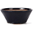 Round blue bonsai pot by Bonsai - 100 x 100 x 45 mm