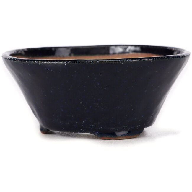 Vaso bonsai rotondo blu di Bonsai - 100 x 100 x 45 mm