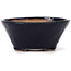 Round blue bonsai pot by Bonsai - 100 x 100 x 45 mm