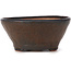 Round brown bonsai pot by Bonsai - 125 x 125 x 55 mm