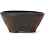 Pot à bonsaï rond marron par Bonsai - 125 x 125 x 55 mm