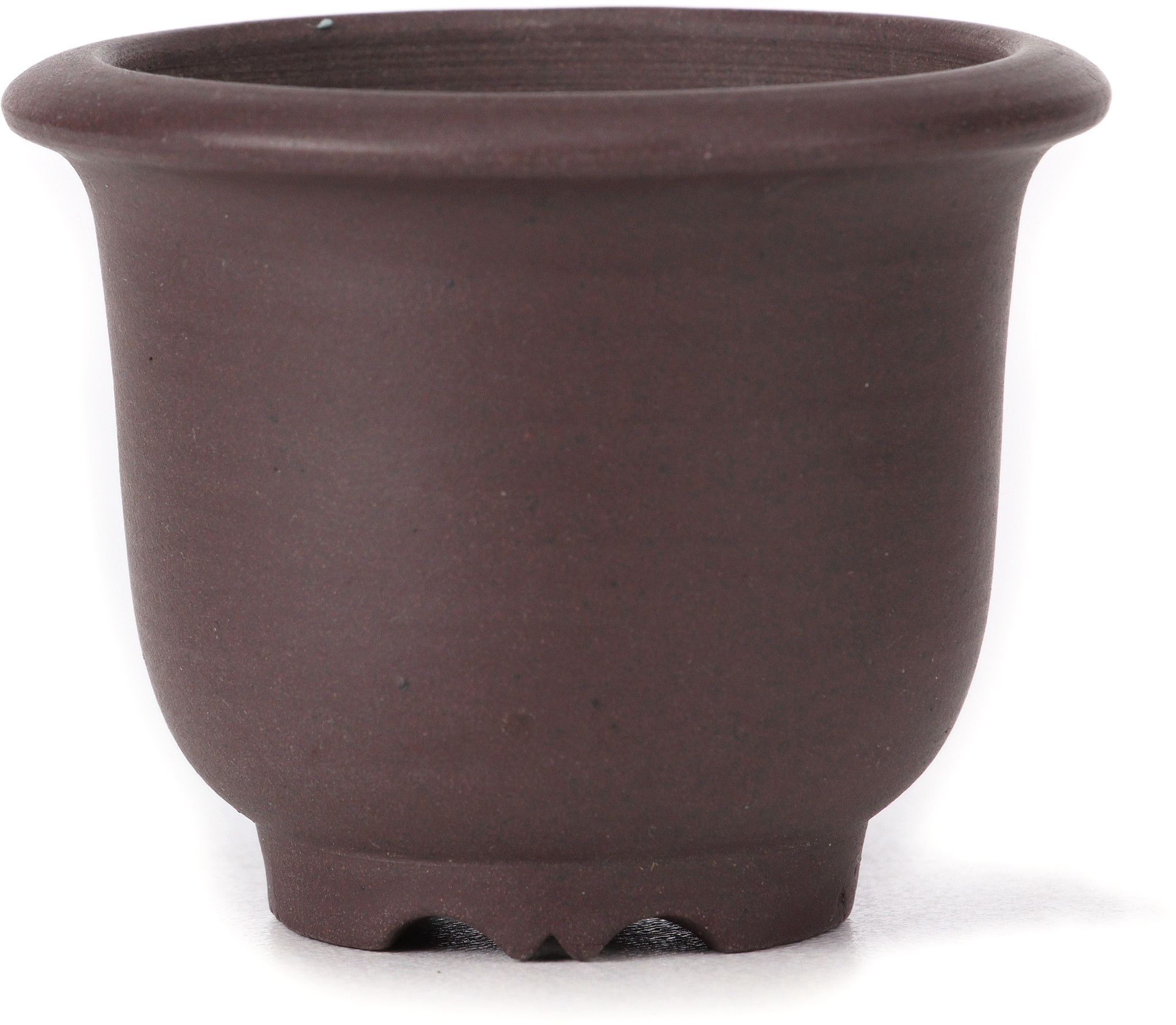 Handmade bonsai pot | 8 cm | Maker: Yamaaki | Tokoname, Japan - Bonsai Plaza
