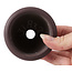 Ronde ongeglazuurde bonsaipot van Yamaaki - 80 x 80 x 60 mm