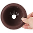 Ronde ongeglazuurde bonsaipot van Yamaaki - 115 x 115 x 60 mm