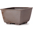 Pot à bonsaï carré non émaillé par Seto - 85 x 85 x 50 mm