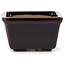 Square brown bonsai pot by Seto - 80 x 75 x 45 mm