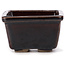 Square brown bonsai pot by Seto - 85 x 80 x 50 mm