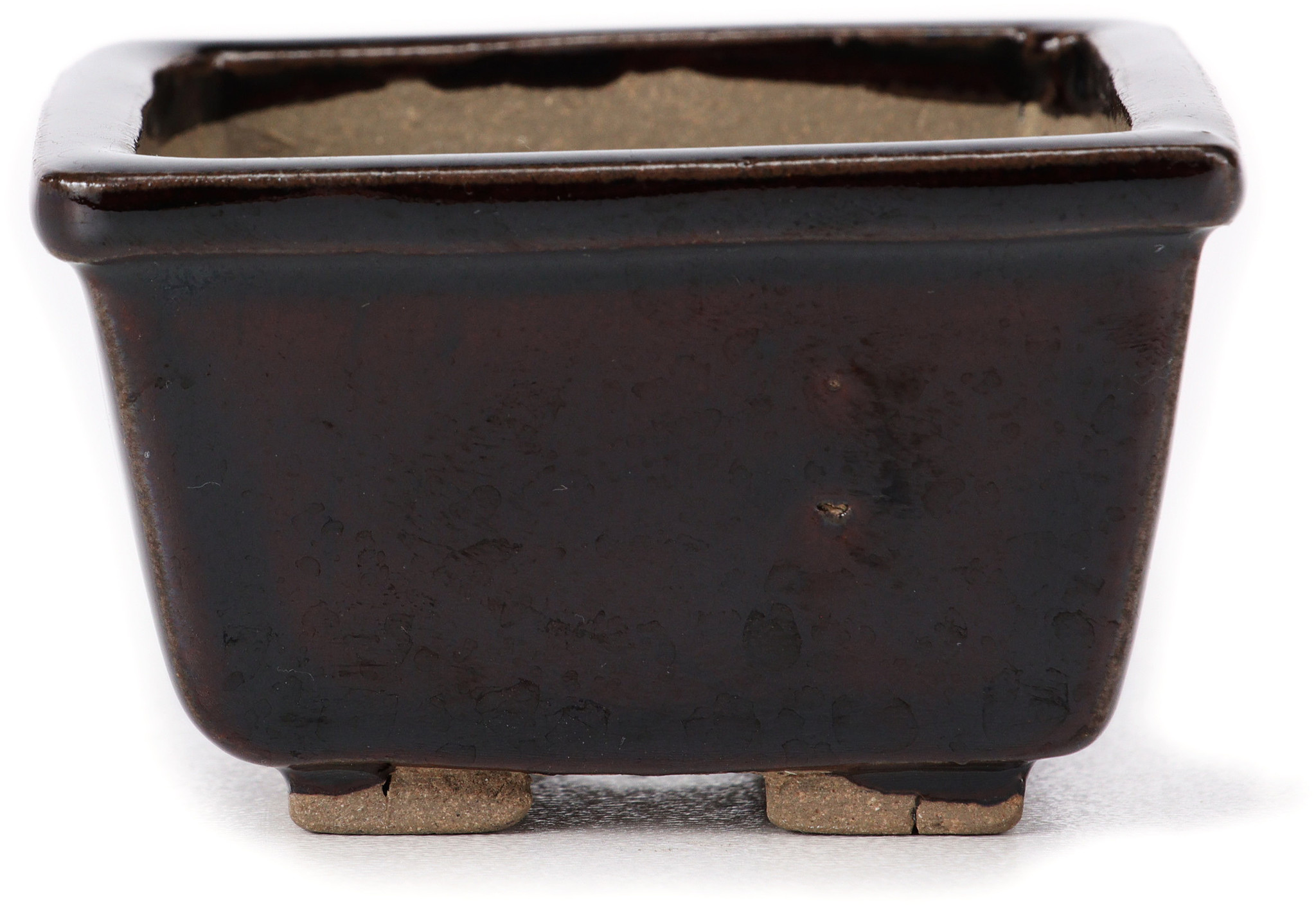 Pot à bonsaï fait à la main 8 centimètres Fabricant Seto Japon Bonsai Plaza