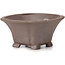 Pot à bonsaï carré non émaillé par Seto - 90 x 90 x 45 mm