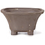 Square unglazed bonsai pot by Seto - 85 x 85 x 45 mm