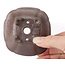 Maceta de bonsái cuadrada sin esmaltar de Seto - 90 x 90 x 45 mm