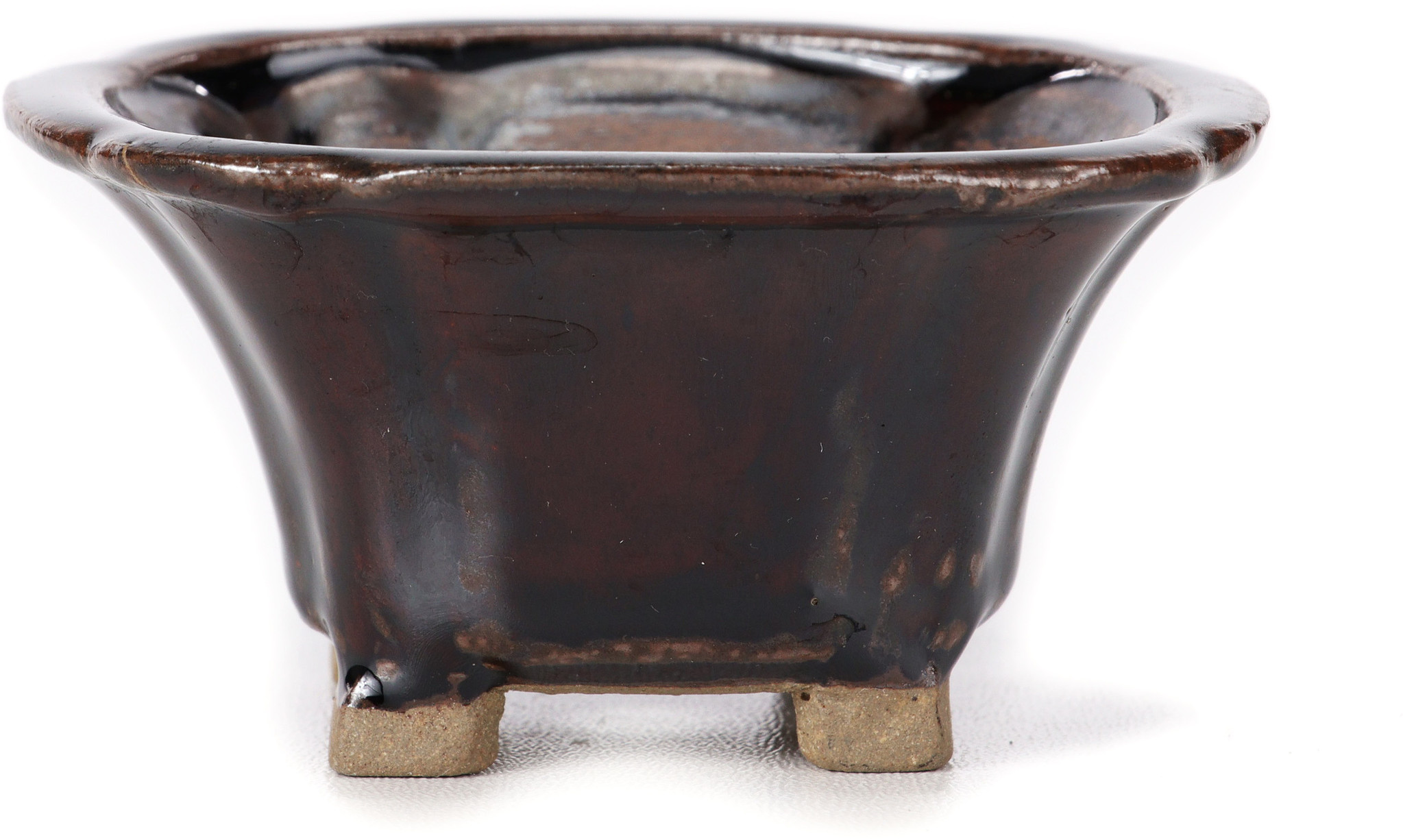 Soucoupe Noire En Plastique Pour Pot à Bonsaï - Dimensions : 22 X 15 X 3 Cm - Fabriquée En Chine
