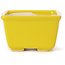 Pot à bonsaï carré jaune par Seto - 80 x 80 x 50 mm