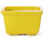 Pot à bonsaï carré jaune par Seto - 85 x 85 x 50 mm