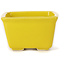 Maceta de bonsái amarilla cuadrada de Seto - 85 x 80 x 50 mm