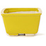 Pot à bonsaï carré jaune par Seto - 85 x 85 x 45 mm