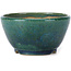 Pot à bonsaï rond vert par Koyou - 110 x 110 x 60 mm