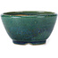 Pot à bonsaï rond vert par Koyou - 110 x 110 x 60 mm