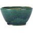 Pot à bonsaï rond vert par Koyou - 110 x 110 x 60 mm