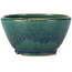 Ronde groene bonsai pot van Koyou - 110 x 110 x 60 mm