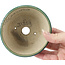 Pot à bonsaï rond vert par Koyou - 110 x 110 x 60 mm