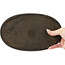 Oval bronze doban - 250 x 155 x 15 mm