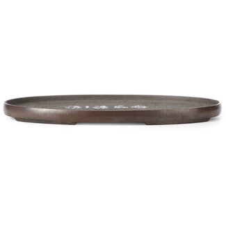 150 mm ovale bronzen doban uit Japan