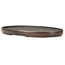 Oval bronze doban - 115 x 80 x 10 mm