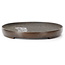 Oval bronze doban - 115 x 80 x 10 mm