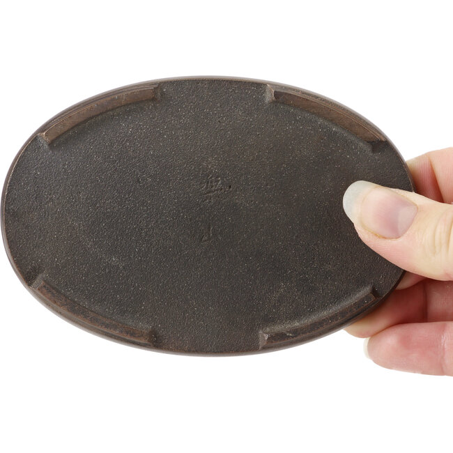 Doban bronze ovale - 115 x 80 x 10 mm