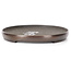 Oval bronze suiban (doban) - 115 x 80 x 10 mm
