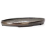 Oval bronze doban - 115 x 80 x 10 mm