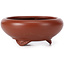 Round unglazed bonsai pot by Bigei - 65 x 65 x 25 mm