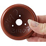 Pot à bonsaï rond non émaillé par Bigei - 65 x 65 x 25 mm
