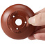 Pot à bonsaï rond non émaillé par Bigei - 65 x 65 x 25 mm