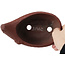 Pot à bonsaï ovale non émaillé par Bigei - 160 x 105 x 110 mm