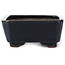 Vaso bonsai blu rettangolare di Issho - 115 x 90 x 35 mm