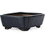Rectangular blue bonsai pot by Issho - 115 x 90 x 35 mm