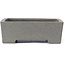 Rechthoekige ongeglazuurde bonsaipot van Shibakatsu - 145 x 115 x 45 mm