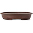 Vaso bonsai ovale non smaltato di Shibakatsu - 185 x 160 x 30 mm
