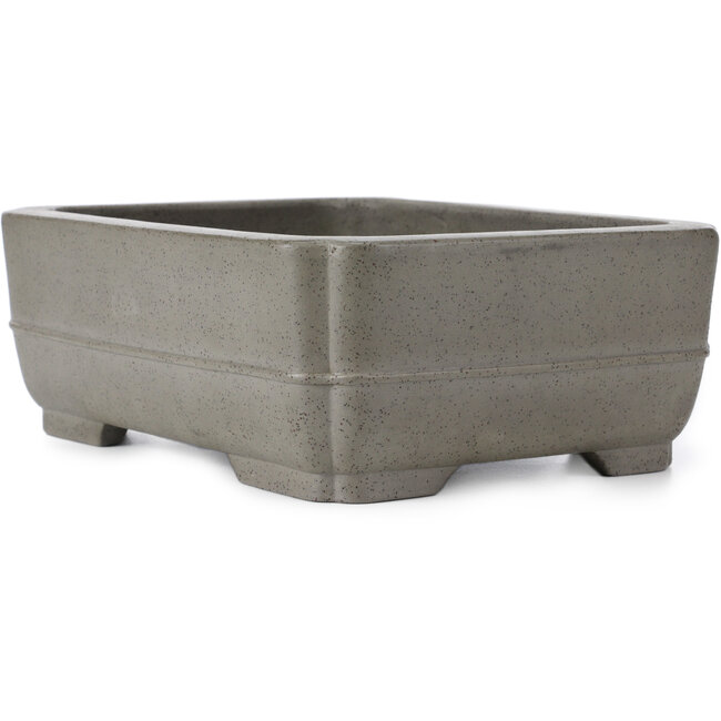 Rectangular Unglazed bonsai pot - 275 x 210 x 95 mm